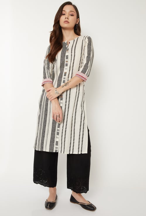 Women Printed Straight Kurta