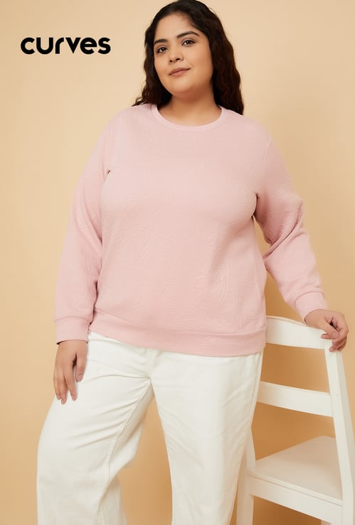 ALAYA F x URB_N Women Patterned Sweatshirt