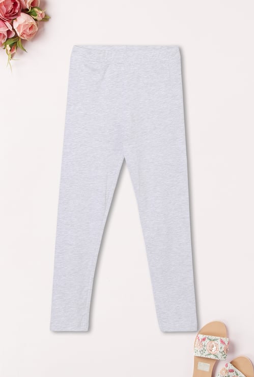 Girls Solid Leggings