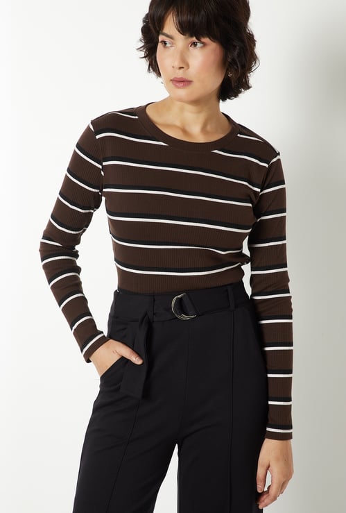Women Striped T-shirt