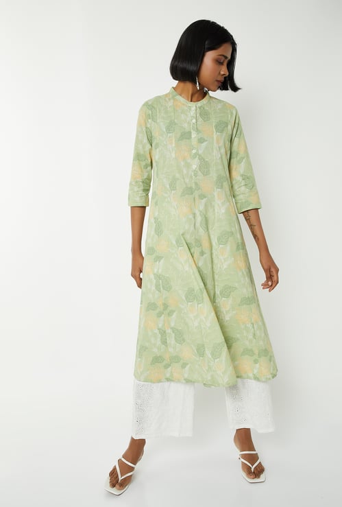 Women Printed Kalidar Kurta