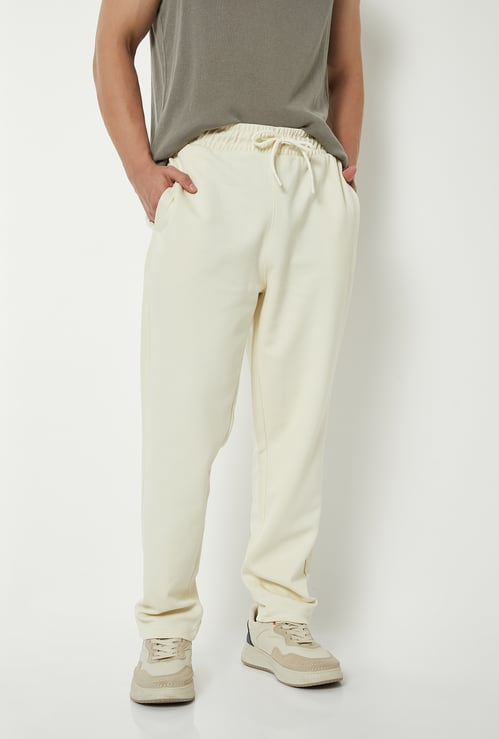 Men Solid Athleisure Track Pants