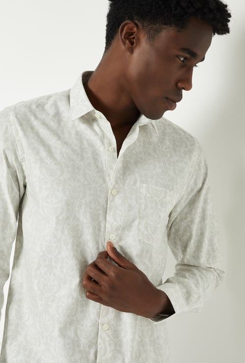 Men Printed Regular Fit Shirt
