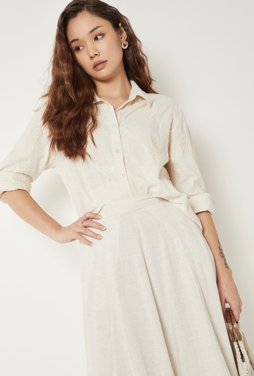 Women Embroidered Shirt