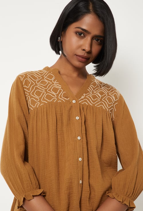 Women Embroidered Tunic