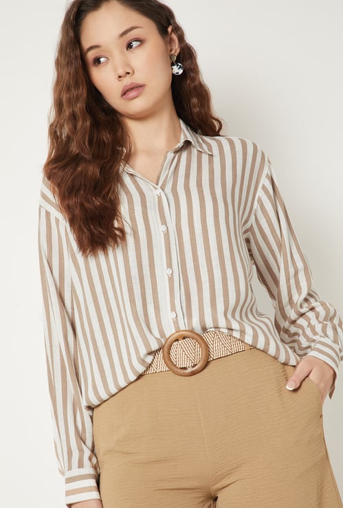 Women Striped Shirt