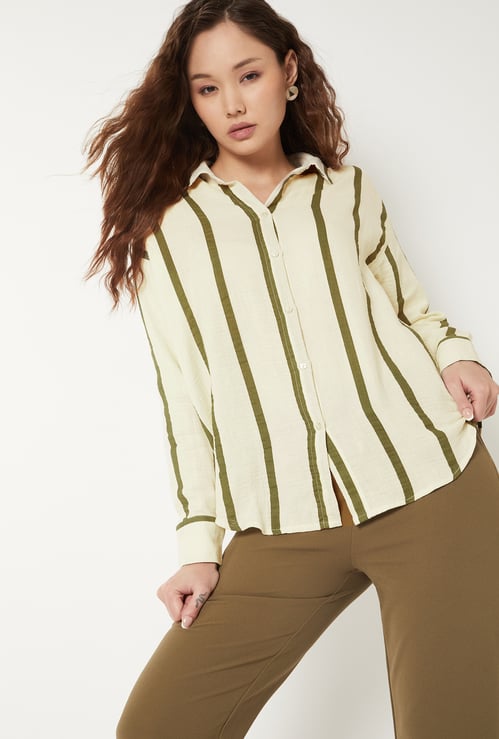 Women Striped Shirt