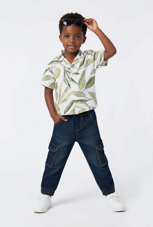 Boys Printed Resort Shirt