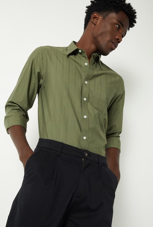 Men Striped Regular Fit Shirt