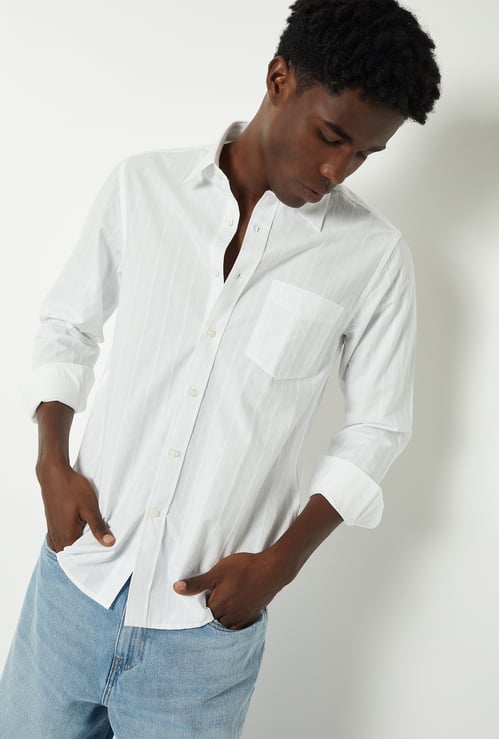 Men Striped Regular Fit Shirt