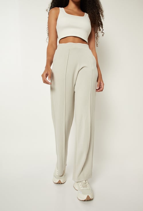 Women Wide Sports Track Pants