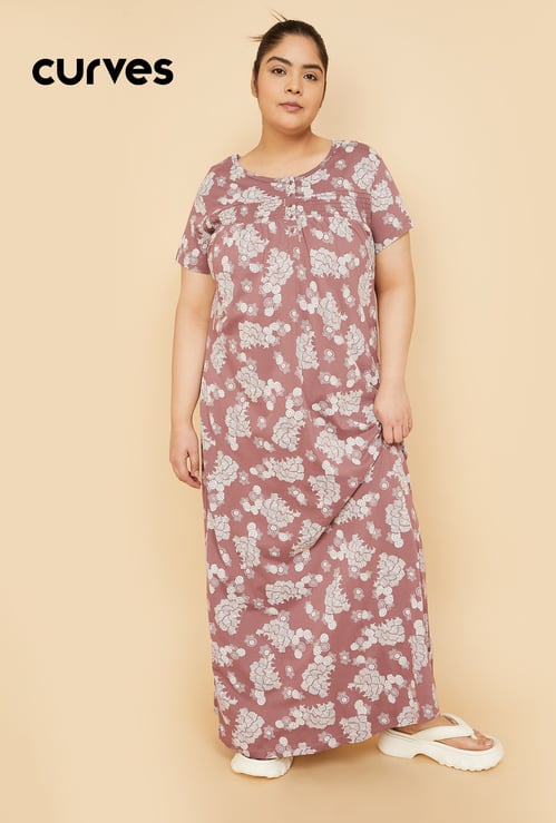 Women Printed Nightgown