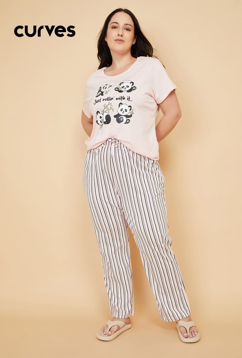Women Printed PJ Set