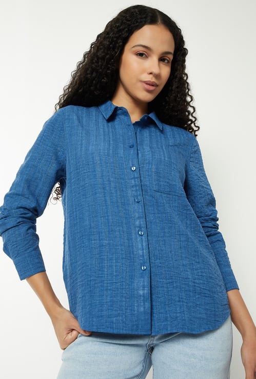 Women Textured Shirt