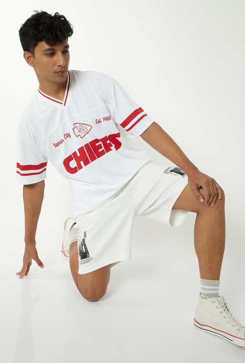 Men NFL Printed Sports T-shirt