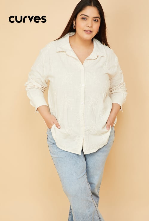 Women Embroidered Shirt