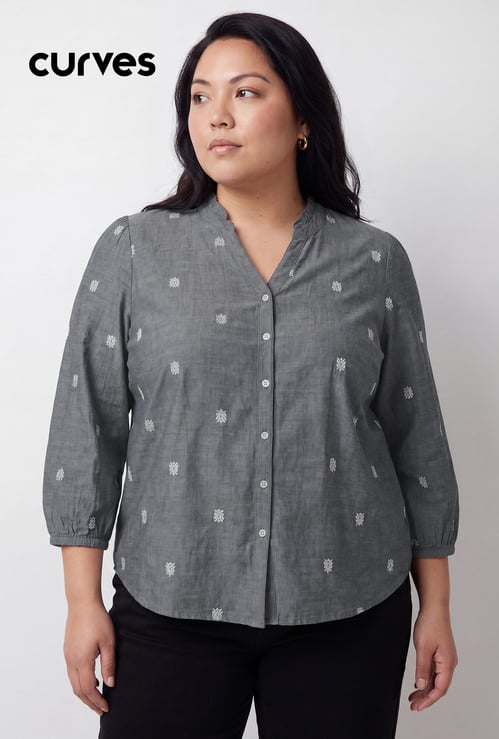 Women Embroidered Blouse