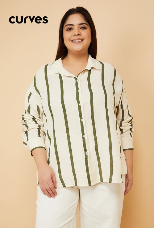 Women Striped Shirt