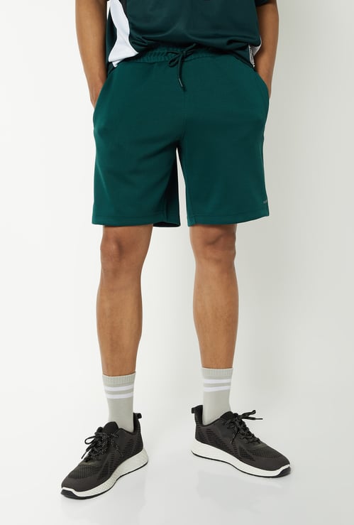 Men Side Stripes Sports Shorts