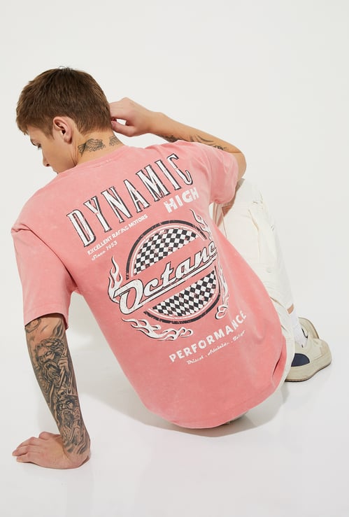 URB_N Men Printed Oversized T-shirt