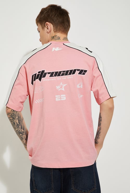 URB_N Men Printed Oversized T-shirt