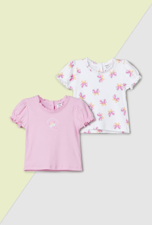 Girls Assorted Tops- Pack of 2
