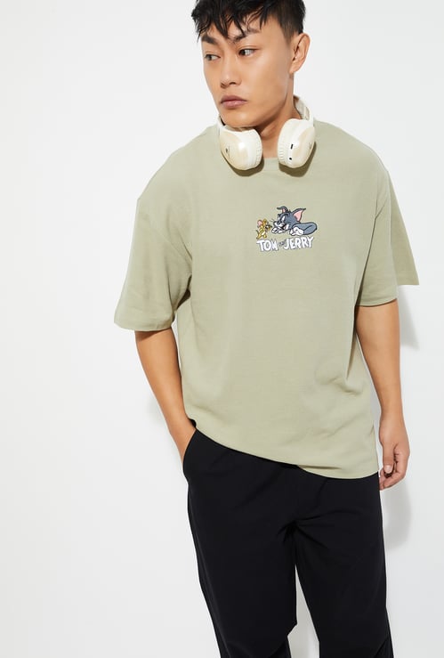 URB_N Men Tom & Jerry Oversized T-shirt