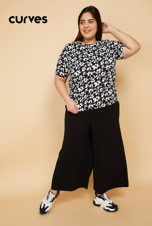 Women Floral Print T-shirt