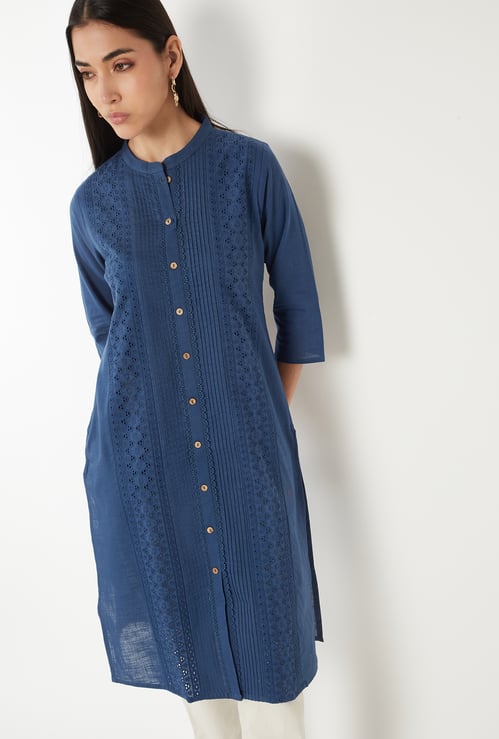 Women Schiffili Straight Kurta