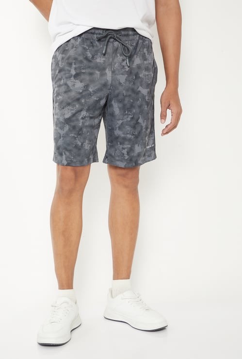 Men Printed Sports Shorts