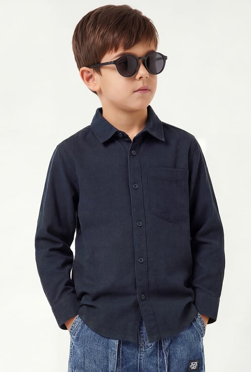 Boys Solid Shirt