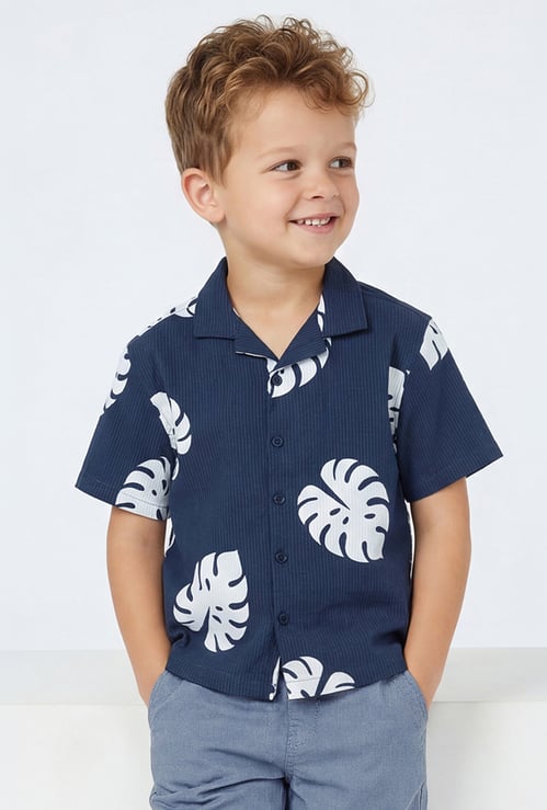 Boys Printed Resort Shirt