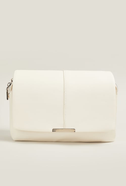 Women Solid Sling Bag