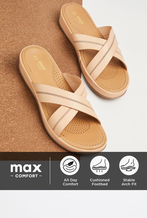 Women Textured Sandals