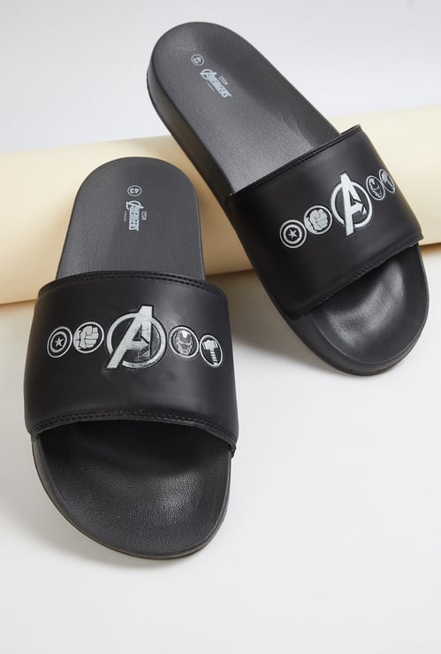 Men Avengers Printed Sliders