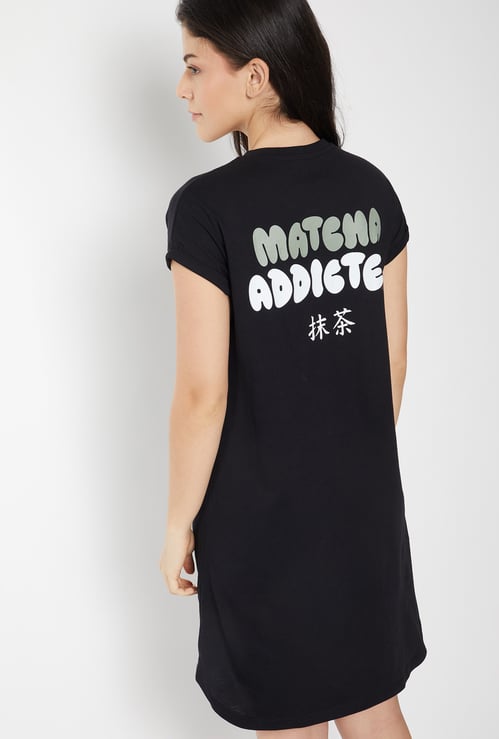 Women Printed Nightdress