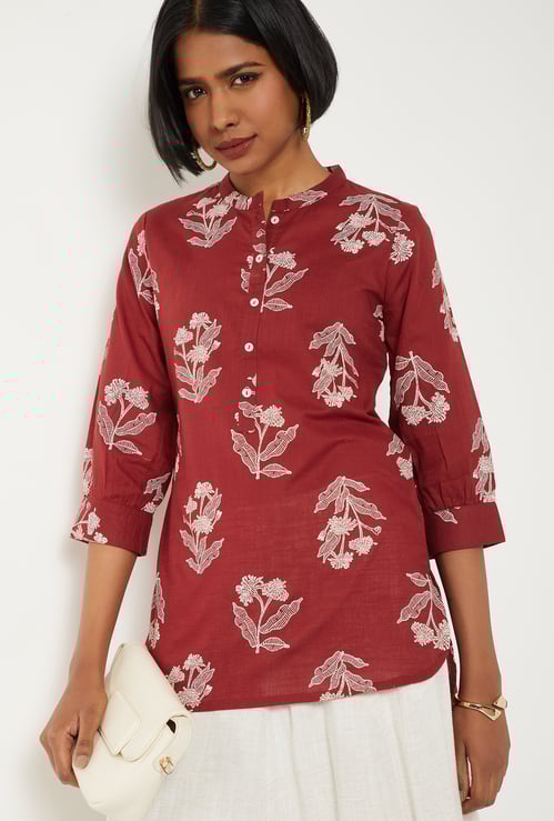Women Printed Straight Kurti