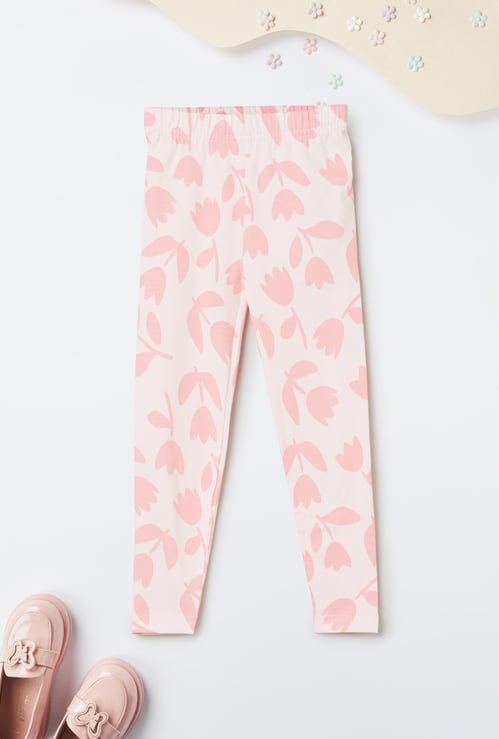 Girls Printed Leggings