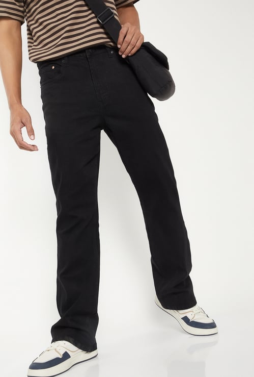 Men Darkwashed Straight Fit Jeans