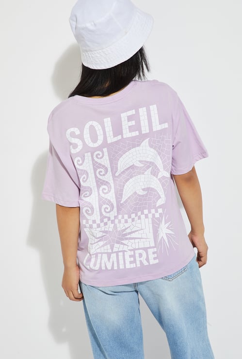 ALAYA F x URB_N Women Back Print T-shirt