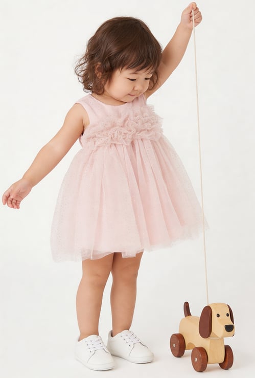 Girls Ruffles Dress