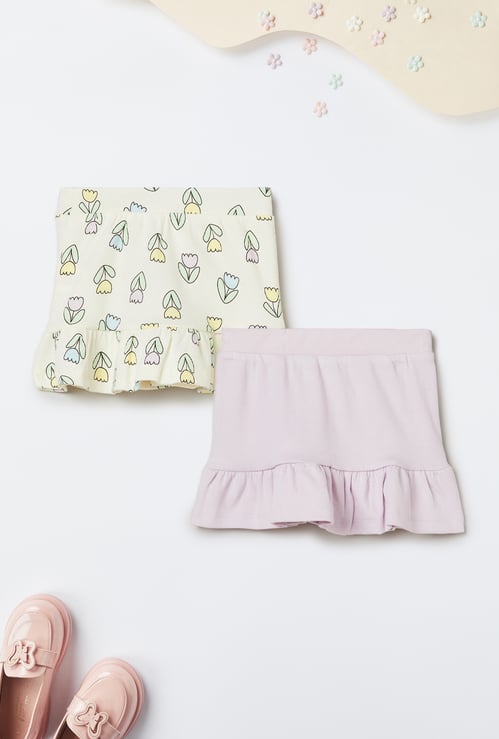 Girls Assorted Shorts - Pack of 2