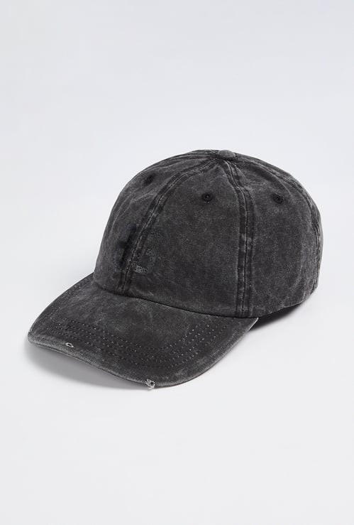 Kids Washed Denim Baseball Cap