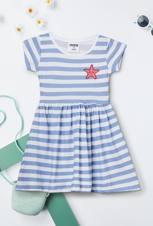 Girls Striped Dress