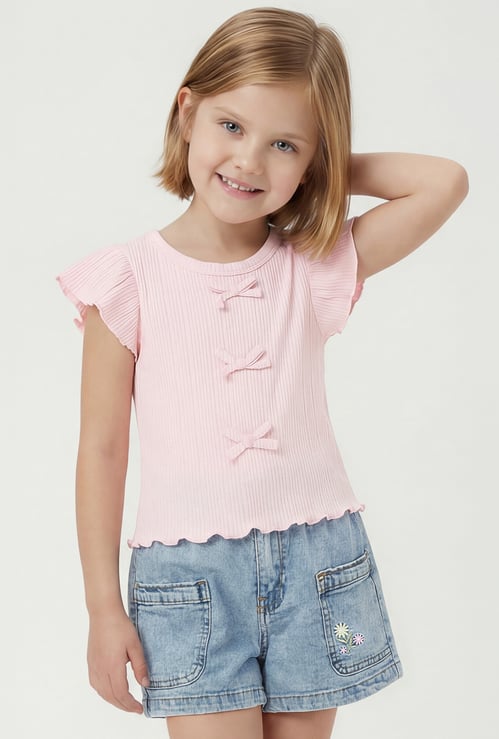 Girls Ribbed Top