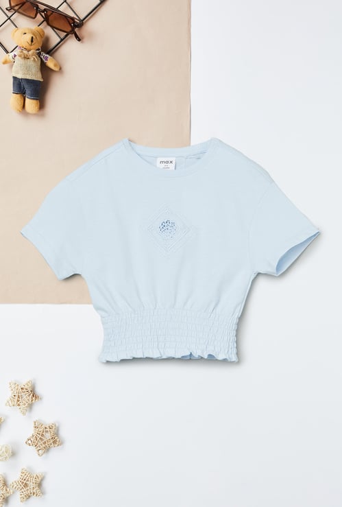 Girls Embroidered Top