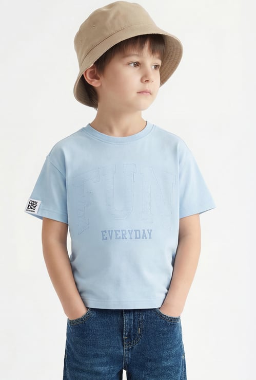 Boys Appliqued T-shirt