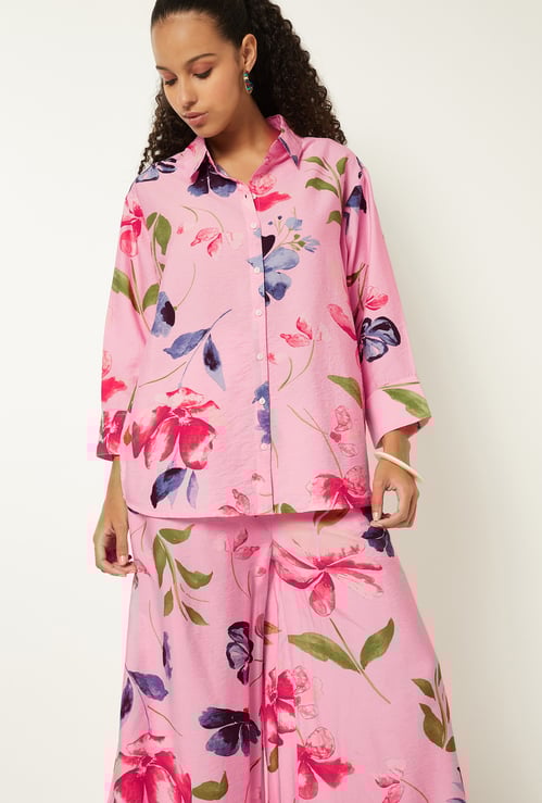 Women Floral Print Shirt