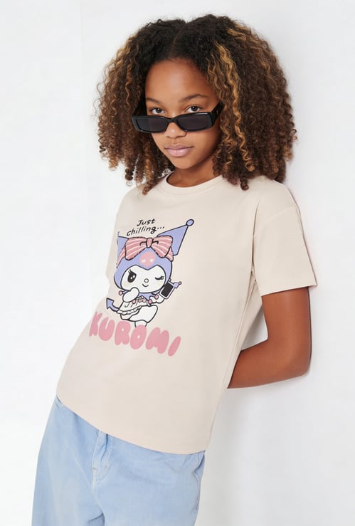 Girls Graphic Printed T-shirt