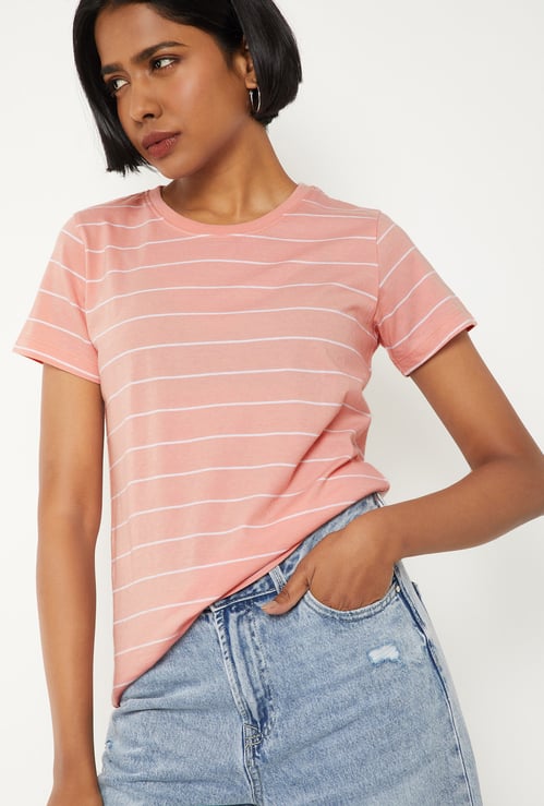 Women Striped T-shirt